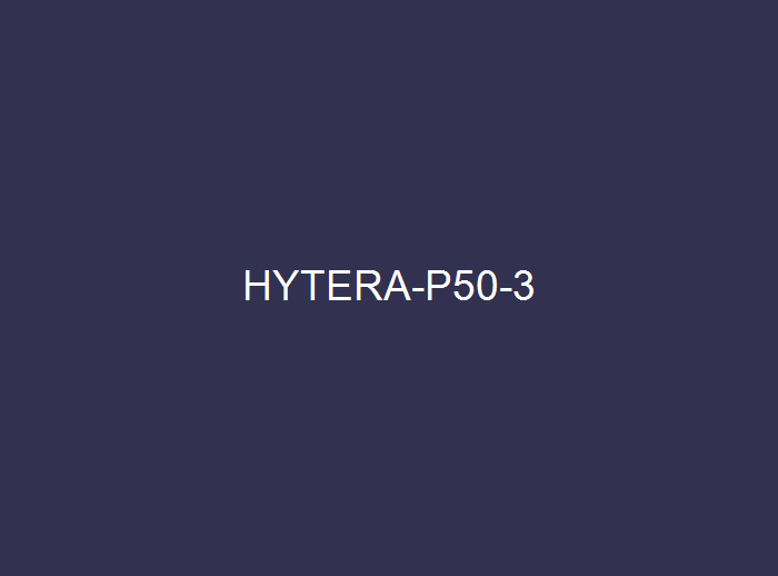 Hytera P50