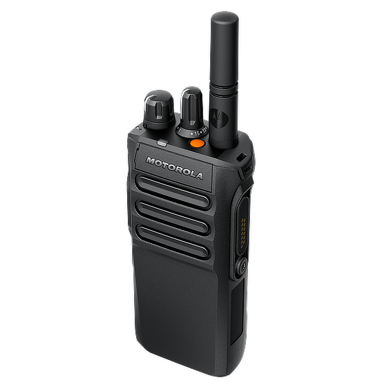Rádio comunicador profissional digital de longo alcance para empresas, segurança e obras Motorola MOTOTRBO R7